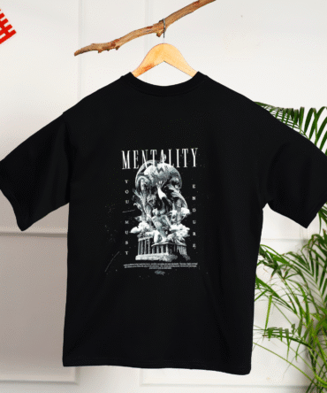 Mentality Design Oversized T-Shirt
