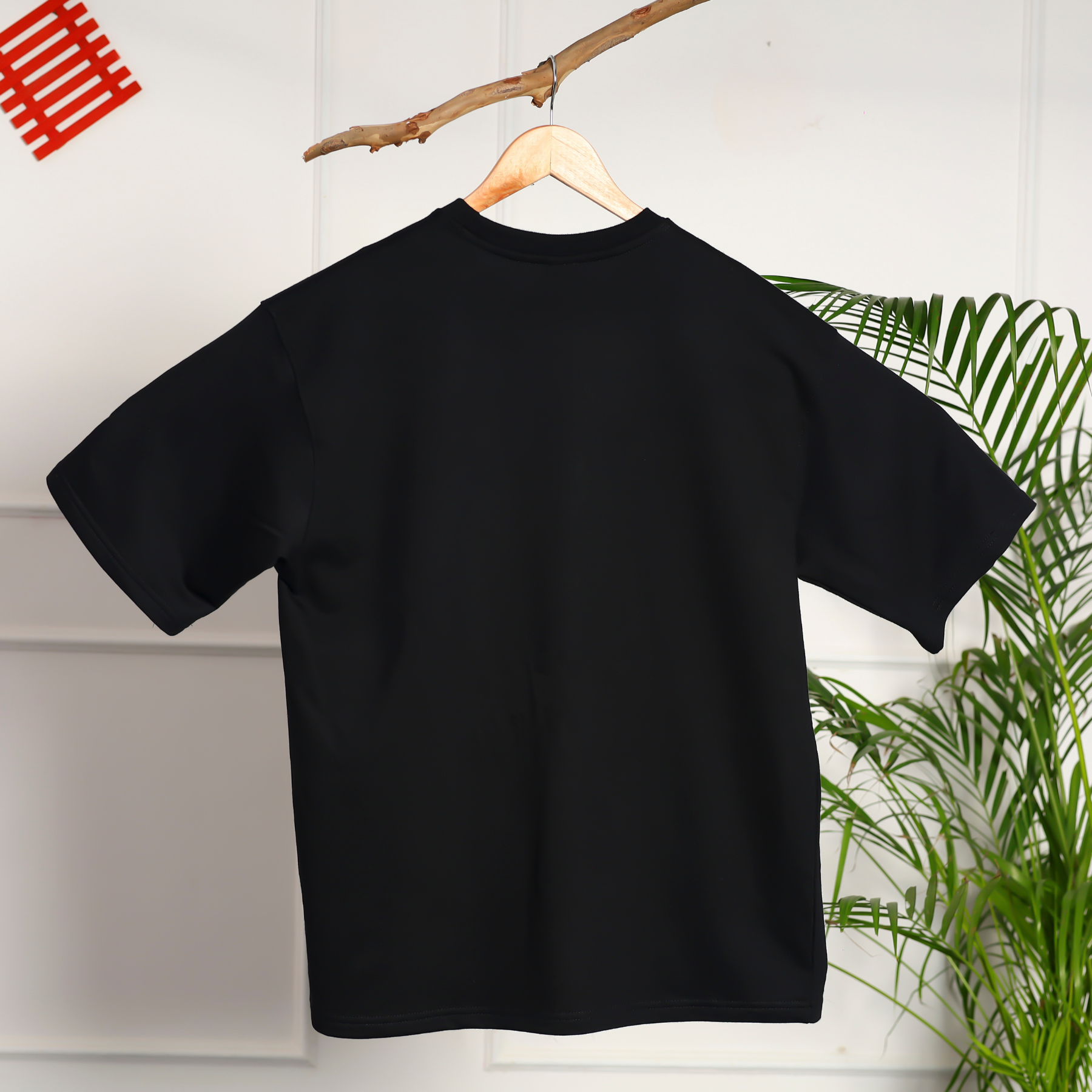 Red Venom Printed Design Oversized T-Shirt - Image 5