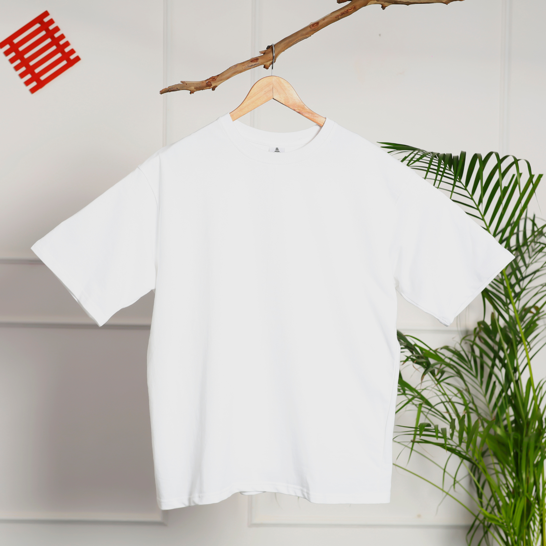 Red Venom Printed Design Oversized T-Shirt - Image 2