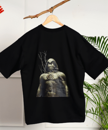 Moon knight Printed Design Oversized T-Shirt