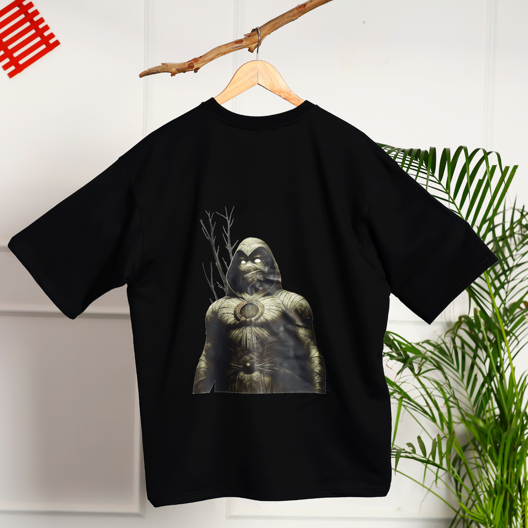Moon knight Printed Design Oversized T-Shirt