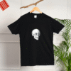 Skull Printed Design Cotton T-Shirt - Black