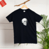 Skull Printed Design Cotton T-Shirt - Navy Blue