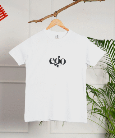 Ego Printed Design Cotton T-Shirt