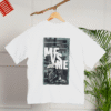 Me vs Me Printed Design Oversized T-Shirt - White