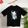 Soul Printed Design Oversized T-Shirt - Black
