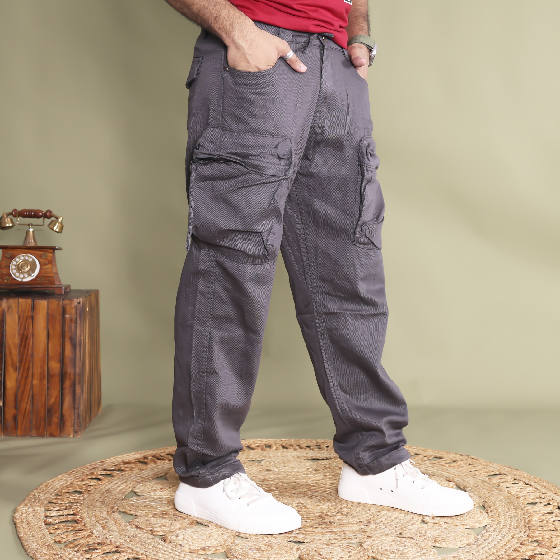Cargo for Men – Baggy & Casual Cargo Pants - Image 3