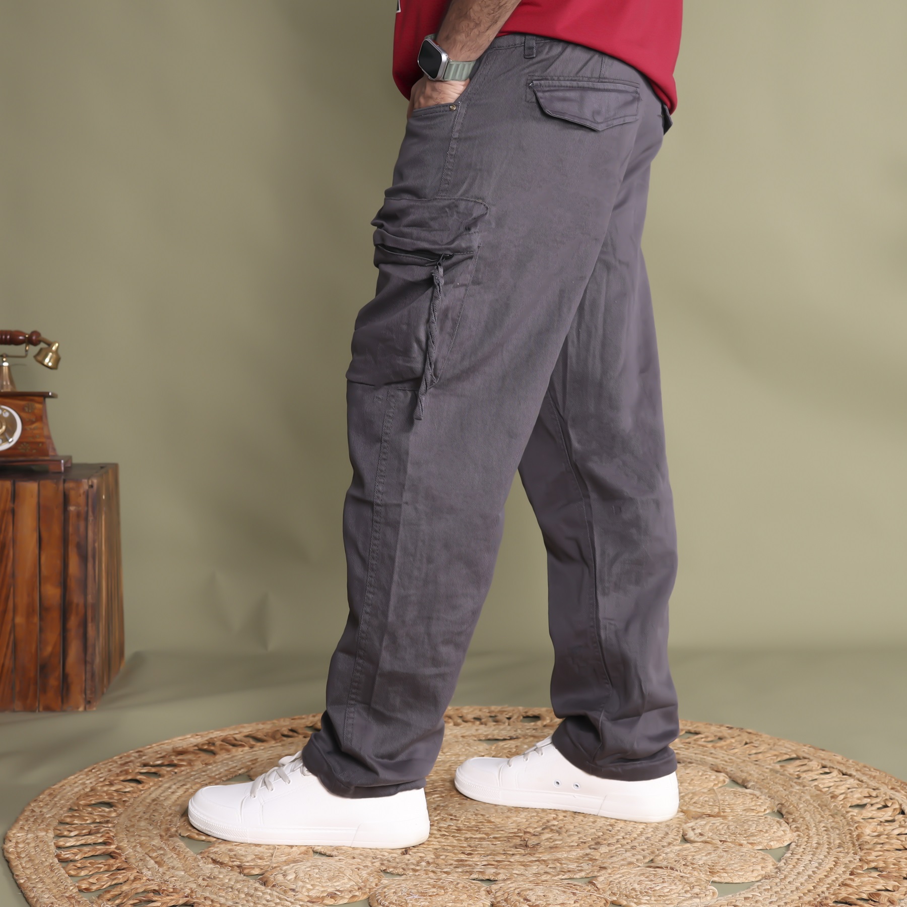 Cargo for Men – Baggy & Casual Cargo Pants - Image 4
