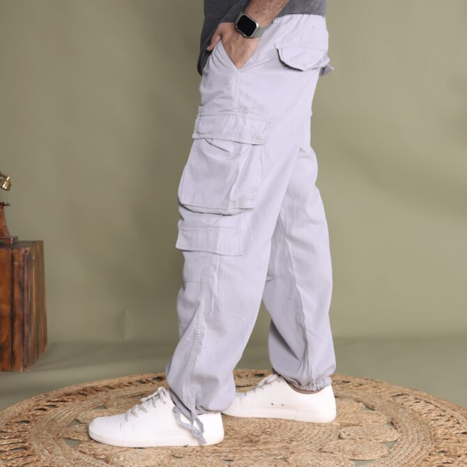 Men’s Baggy Regular Fit Cargo Pants - Image 13