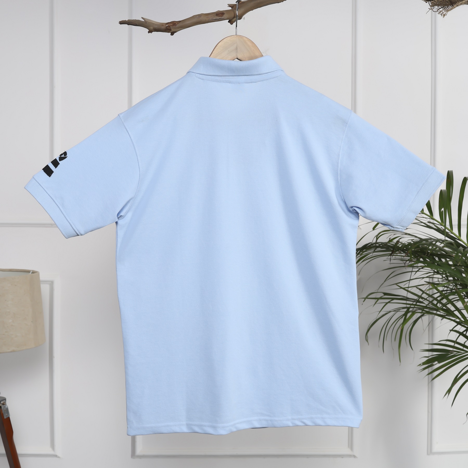 Polo Collar T-Shirt for Men – Aries Zodiac Edition - Image 5